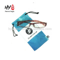 Factory producing soft chamoics top grade microfiber eyeglass pouch, textile for sunglasses, microfiber sleeve